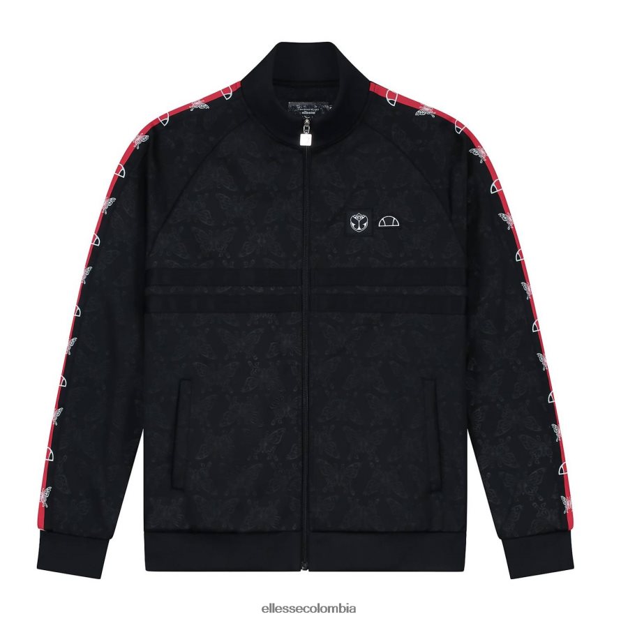 ropa negro hombres Ellesse parte superior de la pista del mañana 00TXB320