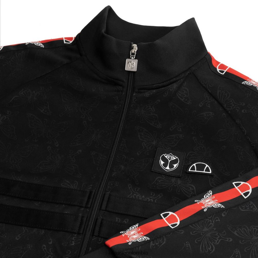 ropa negro hombres Ellesse parte superior de la pista del mañana 00TXB320
