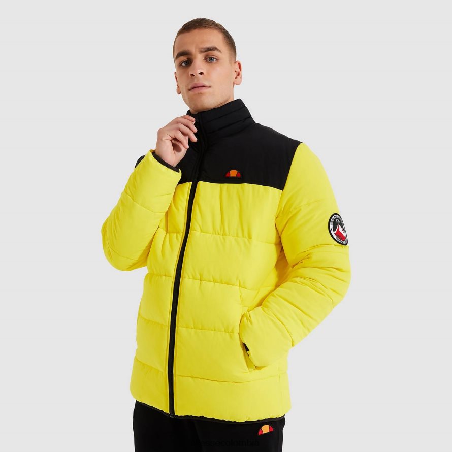 ropa amarillo hombres Ellesse chaqueta nebulosa 00TXB467