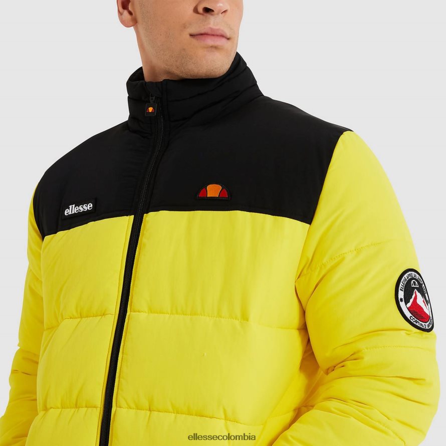 ropa amarillo hombres Ellesse chaqueta nebulosa 00TXB467
