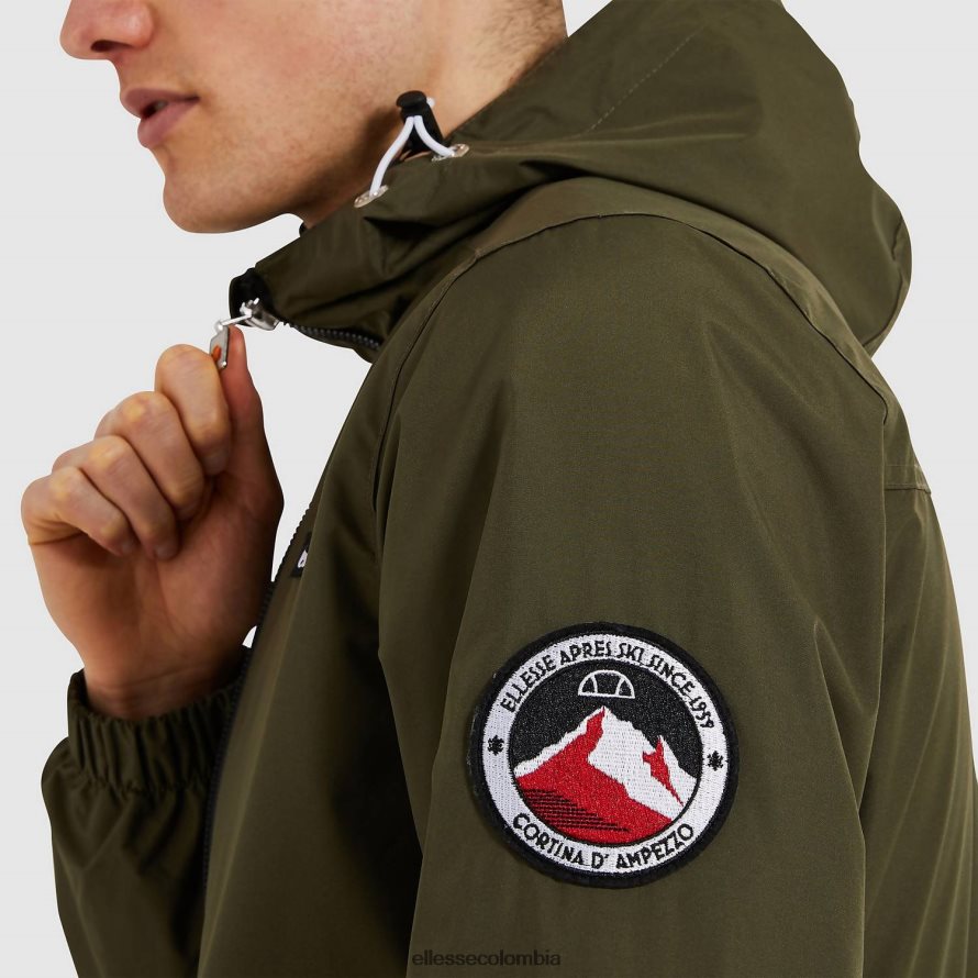 ropa caqui hombres Ellesse chaqueta de terrazo 00TXB271
