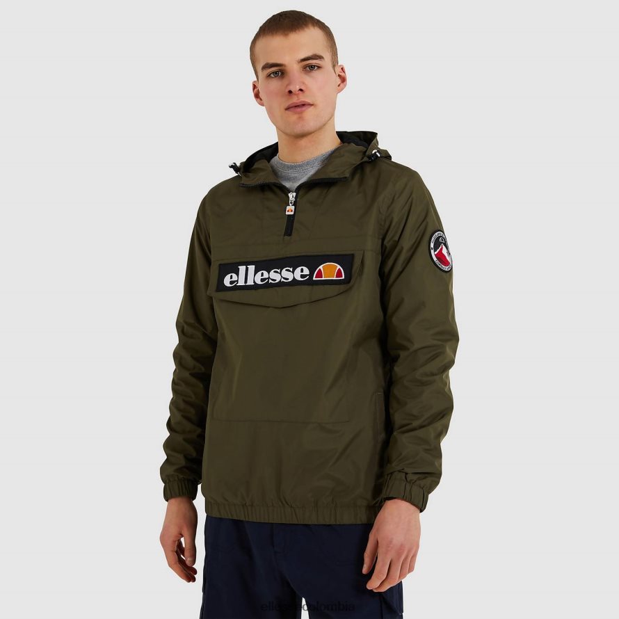 ropa caqui hombres Ellesse chaqueta mont 2 oh 00TXB269