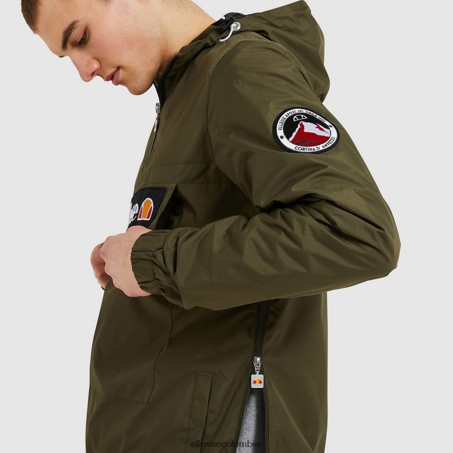 ropa caqui hombres Ellesse chaqueta mont 2 oh 00TXB269