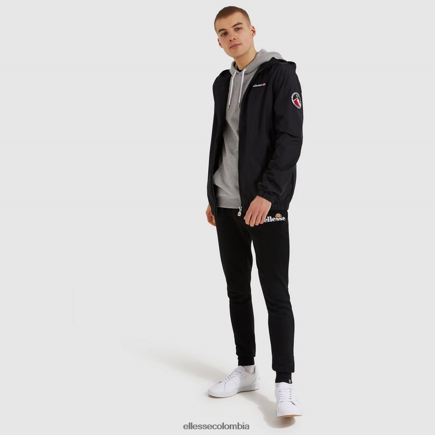 ropa negro hombres Ellesse chaqueta de terrazo 00TXB272