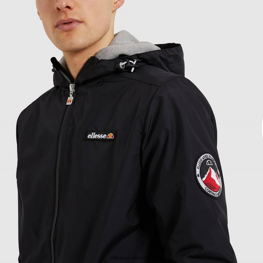 ropa negro hombres Ellesse chaqueta de terrazo 00TXB272