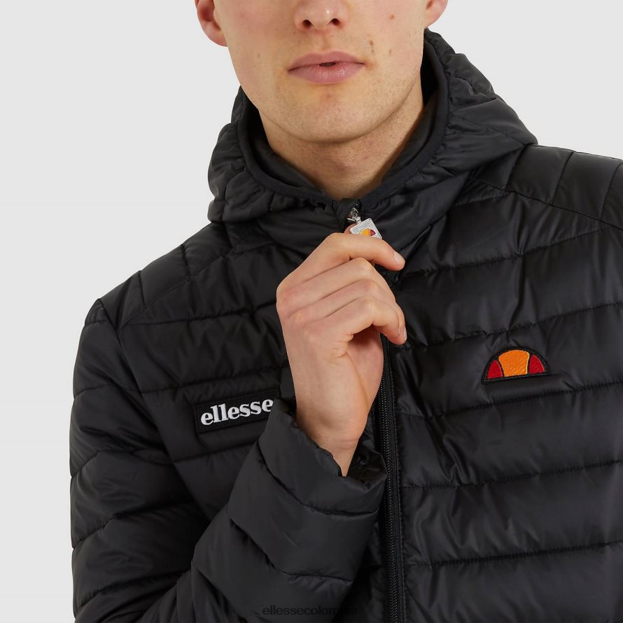 ropa negro hombres Ellesse chaqueta lombardia 00TXB274