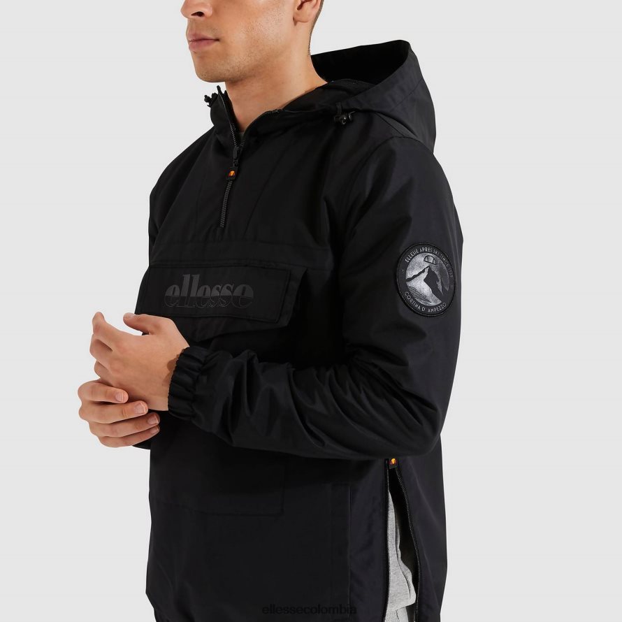 ropa negro hombres Ellesse chaqueta mont nero oh 00TXB289