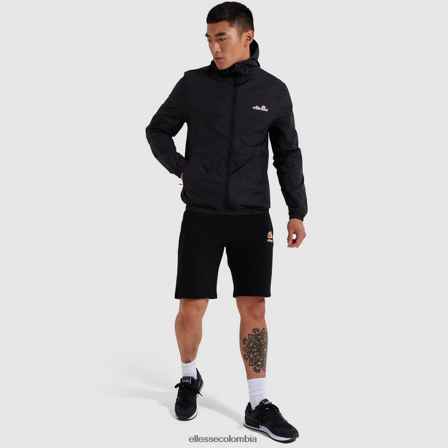ropa negro hombres Ellesse chaqueta moralez fz 00TXB284