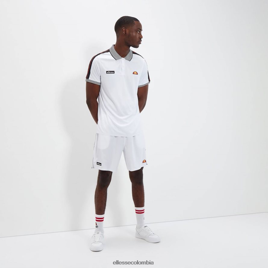 ropa blanco hombres Ellesse nivel de polo 00TXB399