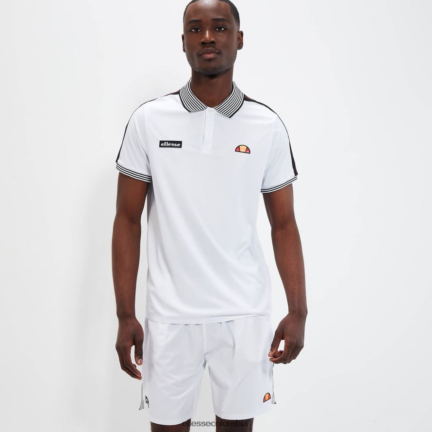 ropa blanco hombres Ellesse nivel de polo 00TXB399