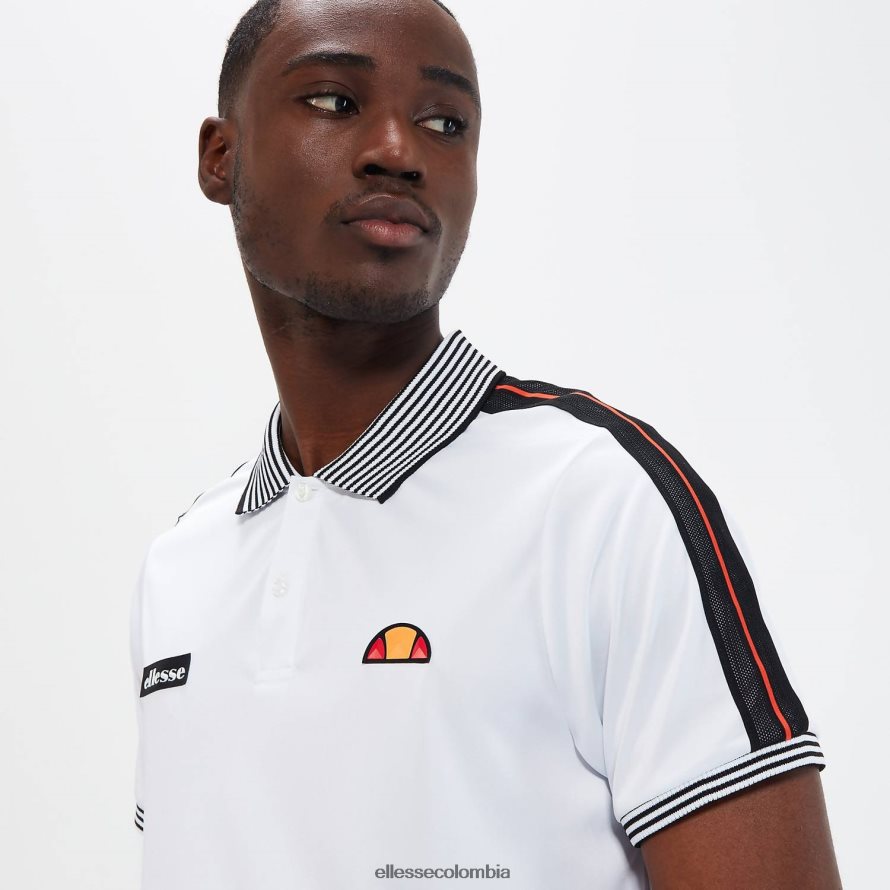 ropa blanco hombres Ellesse nivel de polo 00TXB399