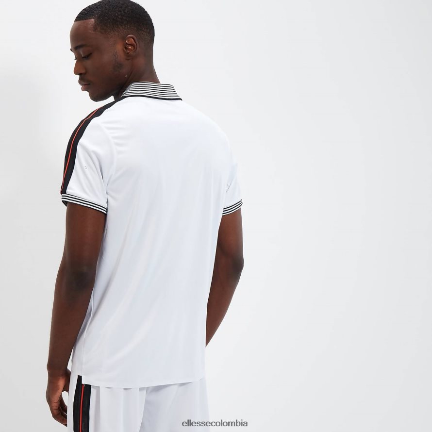 ropa blanco hombres Ellesse nivel de polo 00TXB399