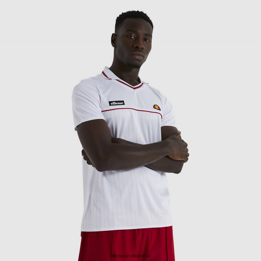 ropa blanco hombres Ellesse polo de crucero 00TXB476