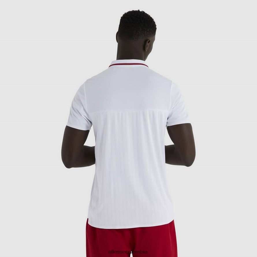 ropa blanco hombres Ellesse polo de crucero 00TXB476