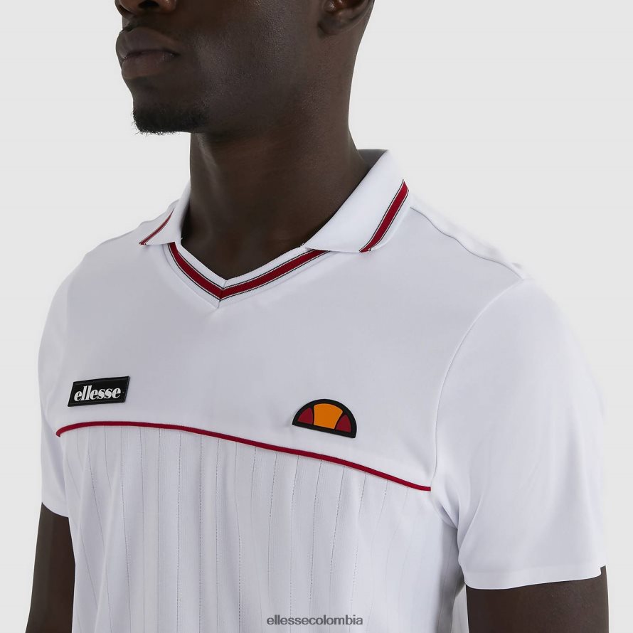 ropa blanco hombres Ellesse polo de crucero 00TXB476