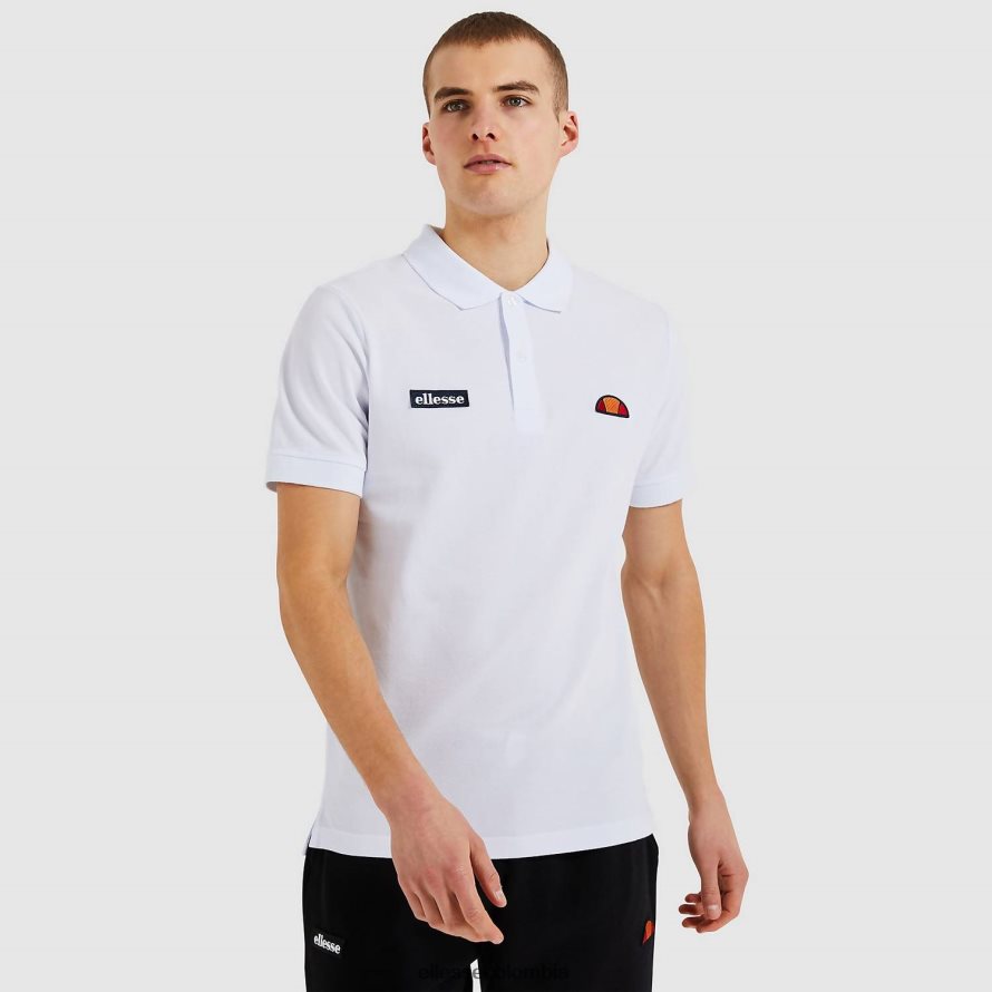 ropa blanco hombres Ellesse polo de monte 00TXB382