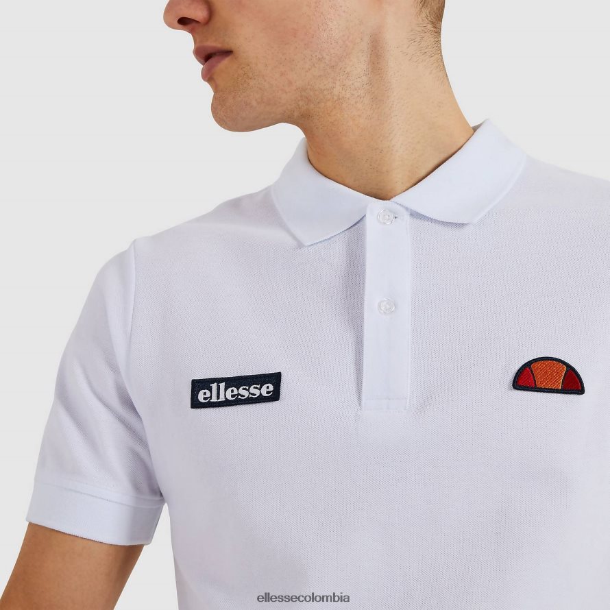 ropa blanco hombres Ellesse polo de monte 00TXB382