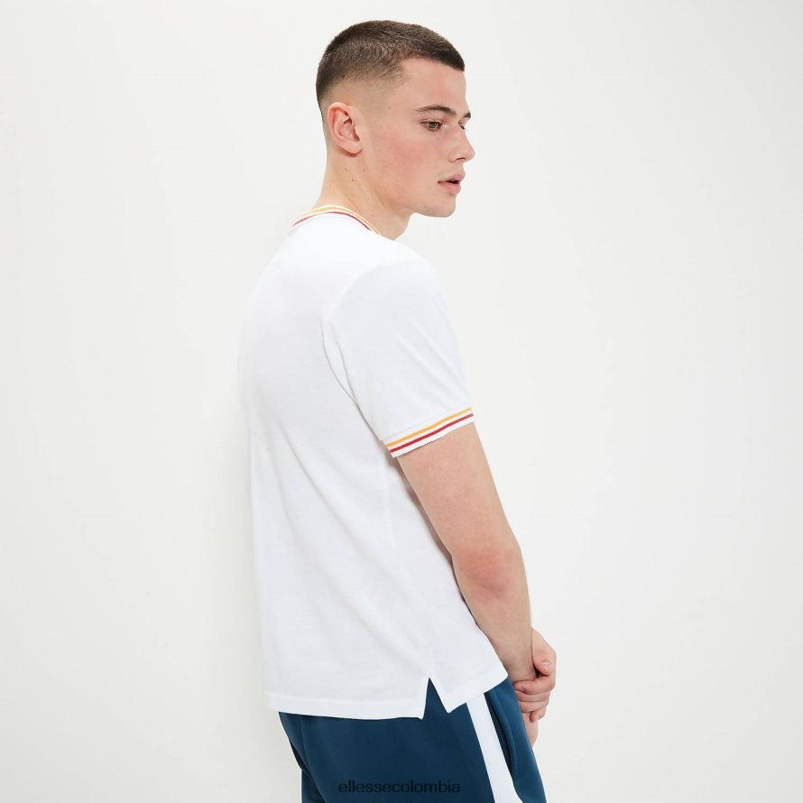 ropa blanco hombres Ellesse polo de rooks 00TXB390
