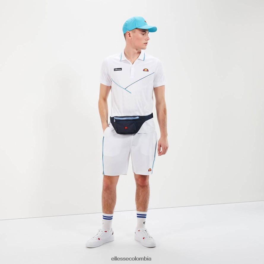 ropa blanco hombres Ellesse polo tolbiaco 00TXB333