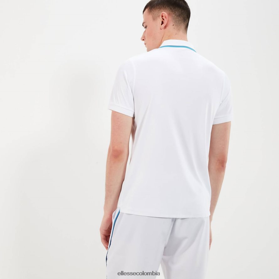 ropa blanco hombres Ellesse polo tolbiaco 00TXB333