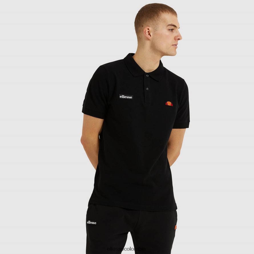 ropa negro hombres Ellesse polo de monte 00TXB391