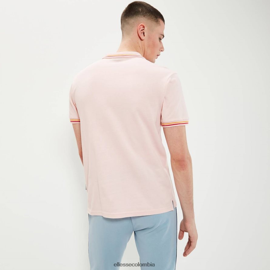 ropa rosa hombres Ellesse polo de rooks 00TXB389