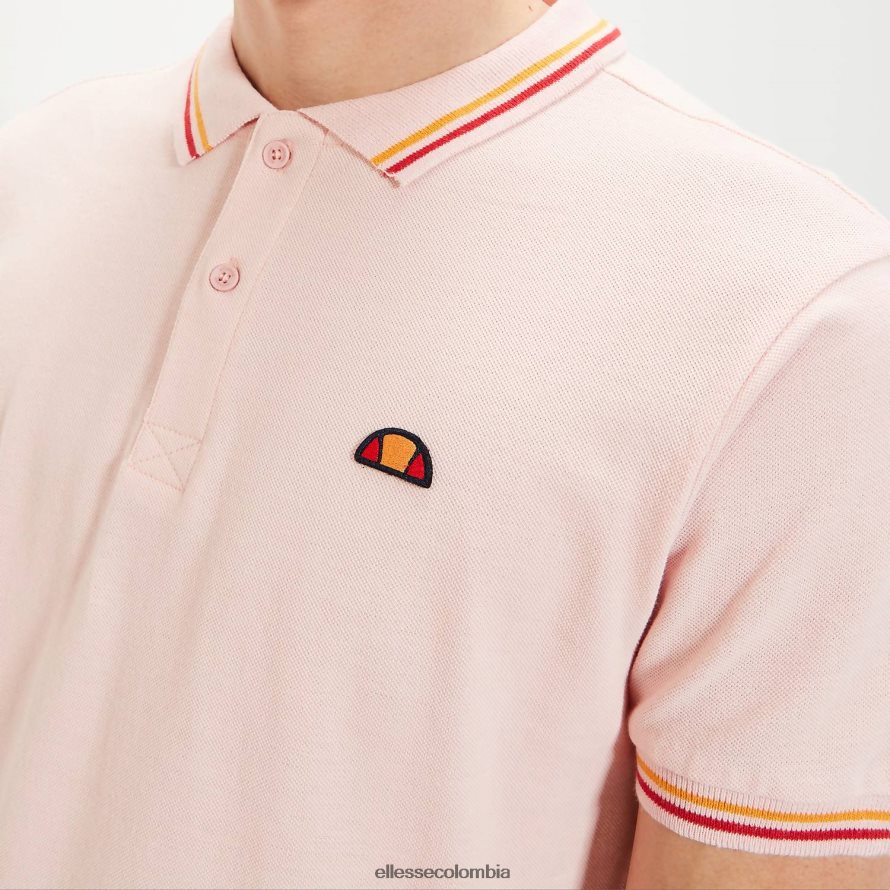 ropa rosa hombres Ellesse polo de rooks 00TXB389