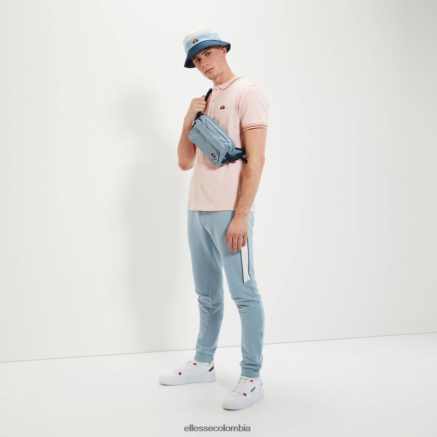 ropa rosa hombres Ellesse polo de rooks 00TXB389