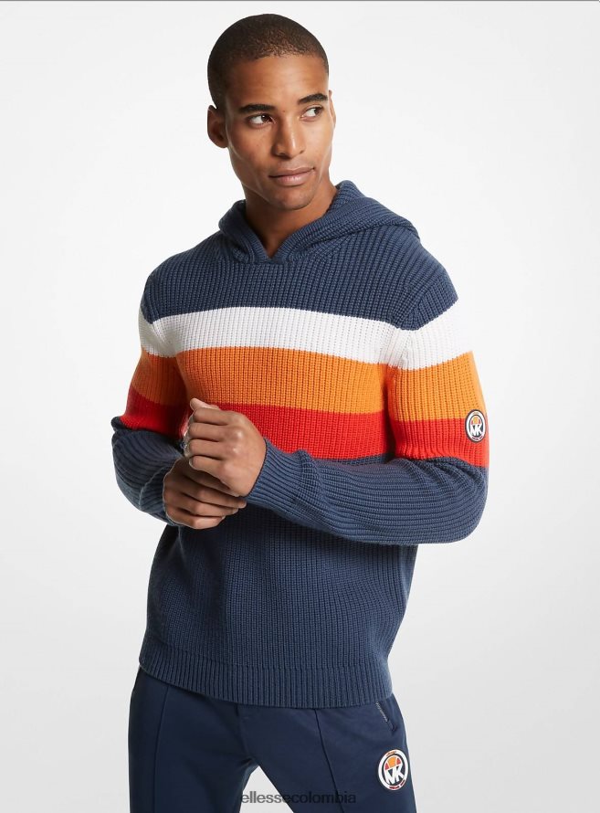ropa azul hombres Ellesse sudadera con capucha mk 00TXB309