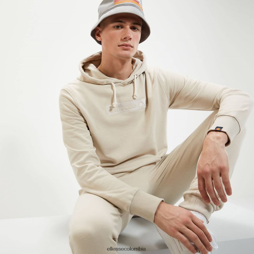 ropa beige hombres Ellesse sudadera con capucha carovilli 00TXB299