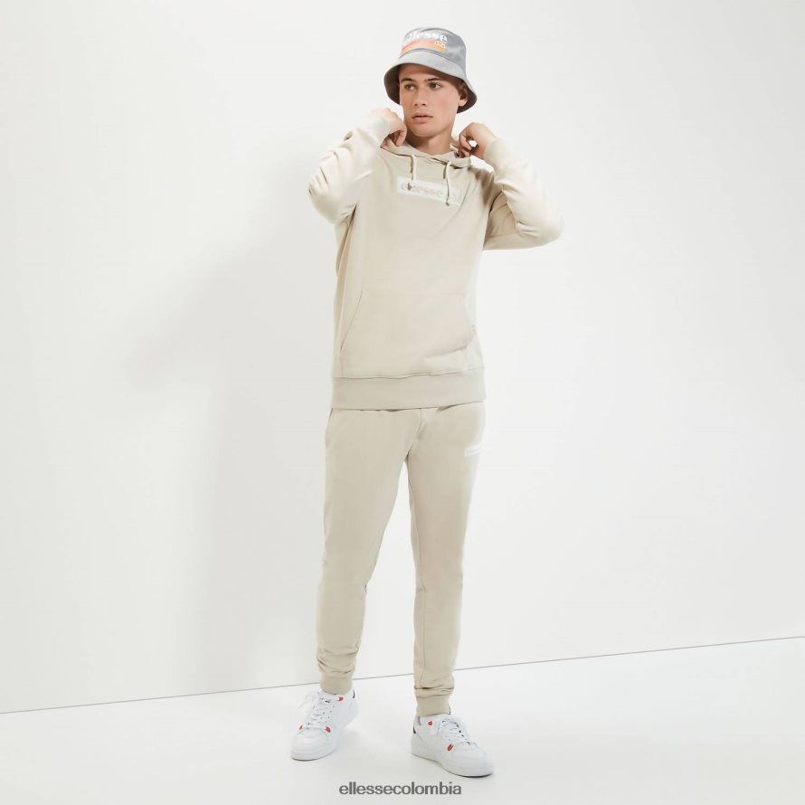 ropa beige hombres Ellesse sudadera con capucha carovilli 00TXB299