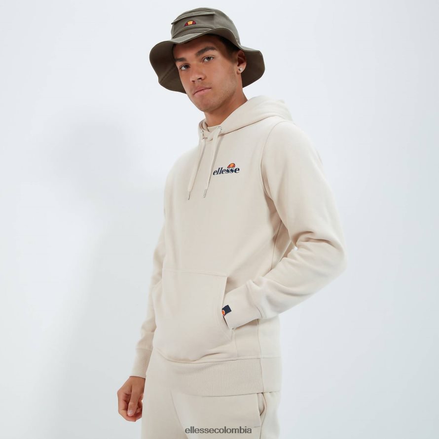 ropa beige hombres Ellesse sudadera con capucha olevano 00TXB304