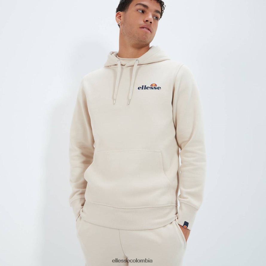 ropa beige hombres Ellesse sudadera con capucha olevano 00TXB304