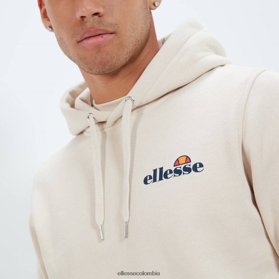 ropa beige hombres Ellesse sudadera con capucha olevano 00TXB304