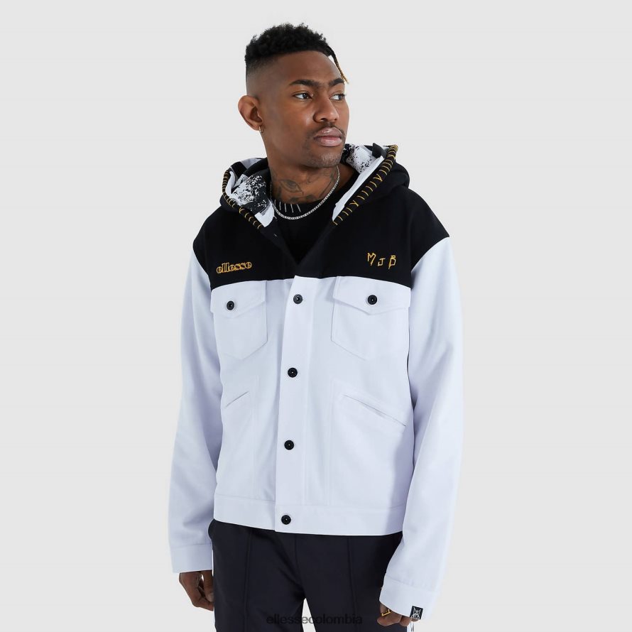 ropa blanco hombres Ellesse sudadera con capucha paxell 00TXB472