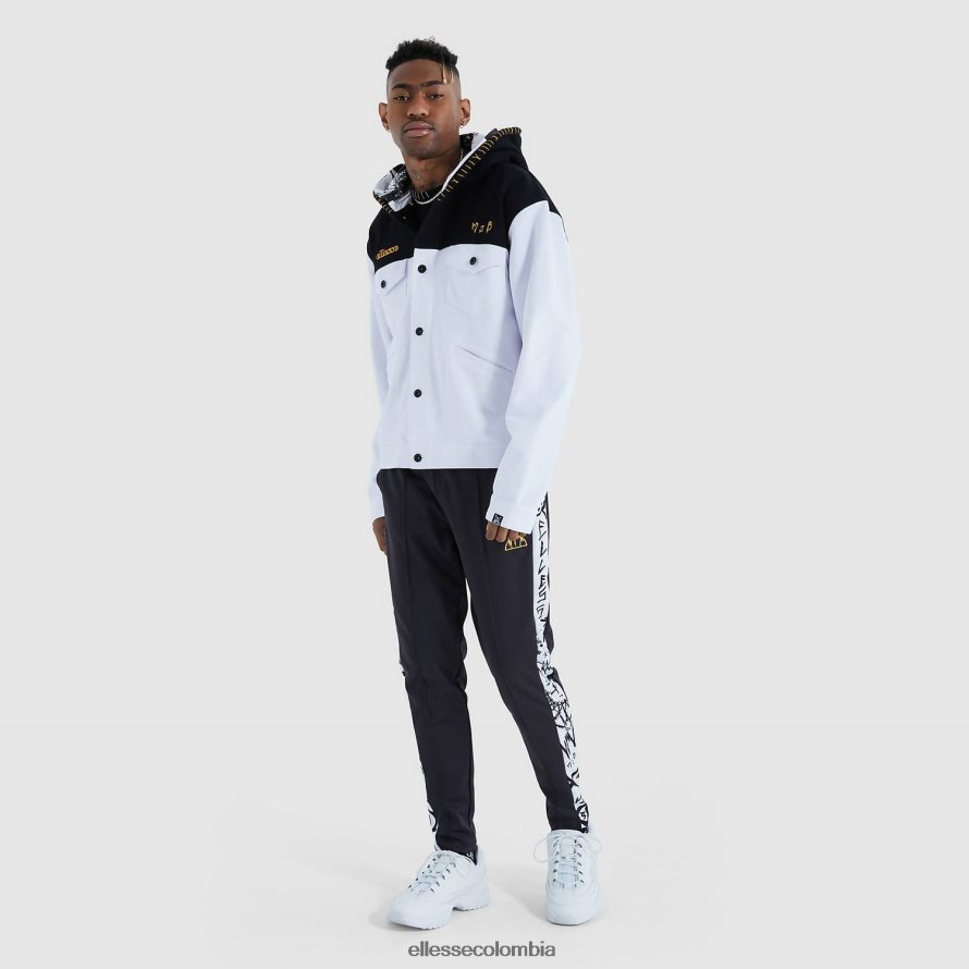 ropa blanco hombres Ellesse sudadera con capucha paxell 00TXB472