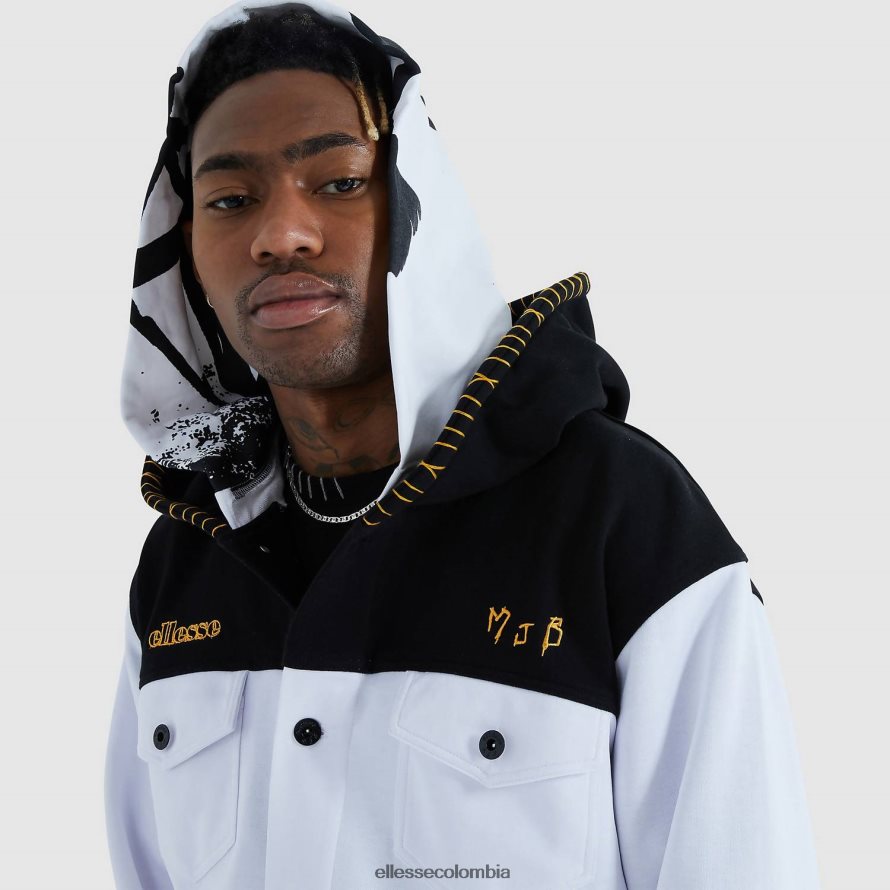 ropa blanco hombres Ellesse sudadera con capucha paxell 00TXB472