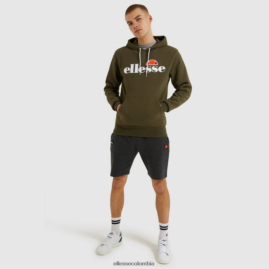 ropa caqui hombres Ellesse sudadera con capucha sl gottero oh 00TXB297