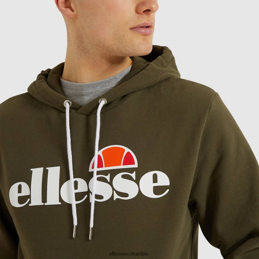 ropa caqui hombres Ellesse sudadera con capucha sl gottero oh 00TXB297