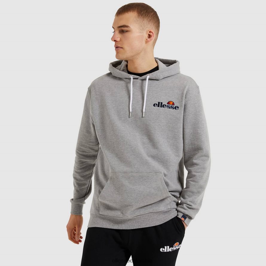 ropa gris hombres Ellesse primero sudadera con capucha 00TXB314