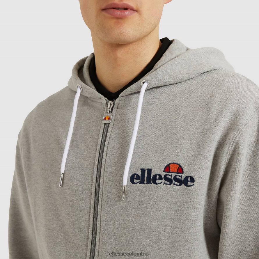 ropa gris hombres Ellesse sudadera con capucha briero 00TXB305
