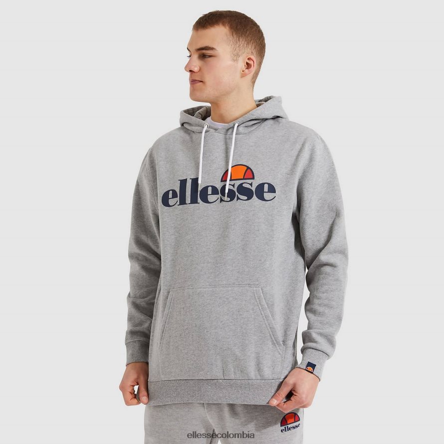 ropa marga gris hombres Ellesse sudadera con capucha sl gottero oh 00TXB295