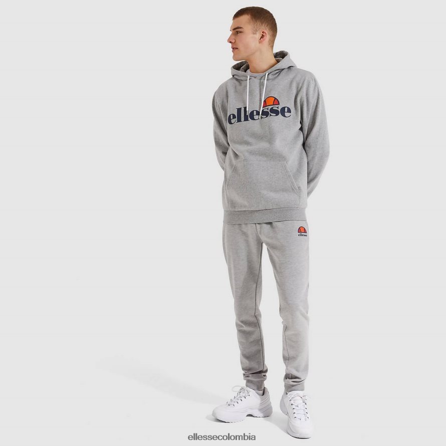 ropa marga gris hombres Ellesse sudadera con capucha sl gottero oh 00TXB295