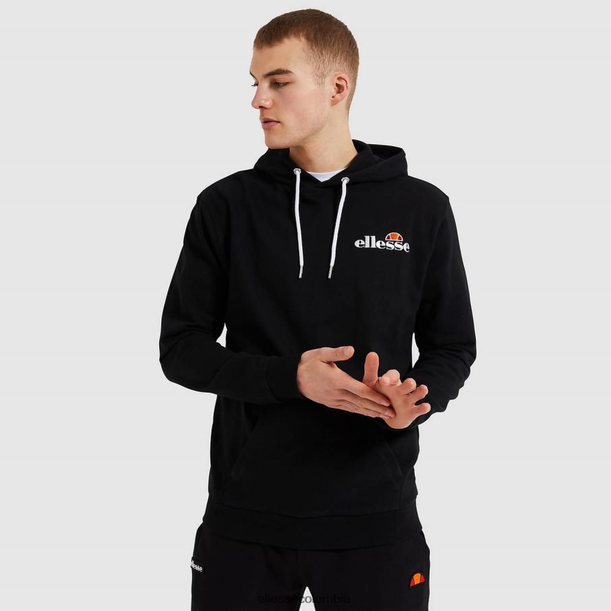 ropa negro hombres Ellesse primero sudadera con capucha 00TXB319