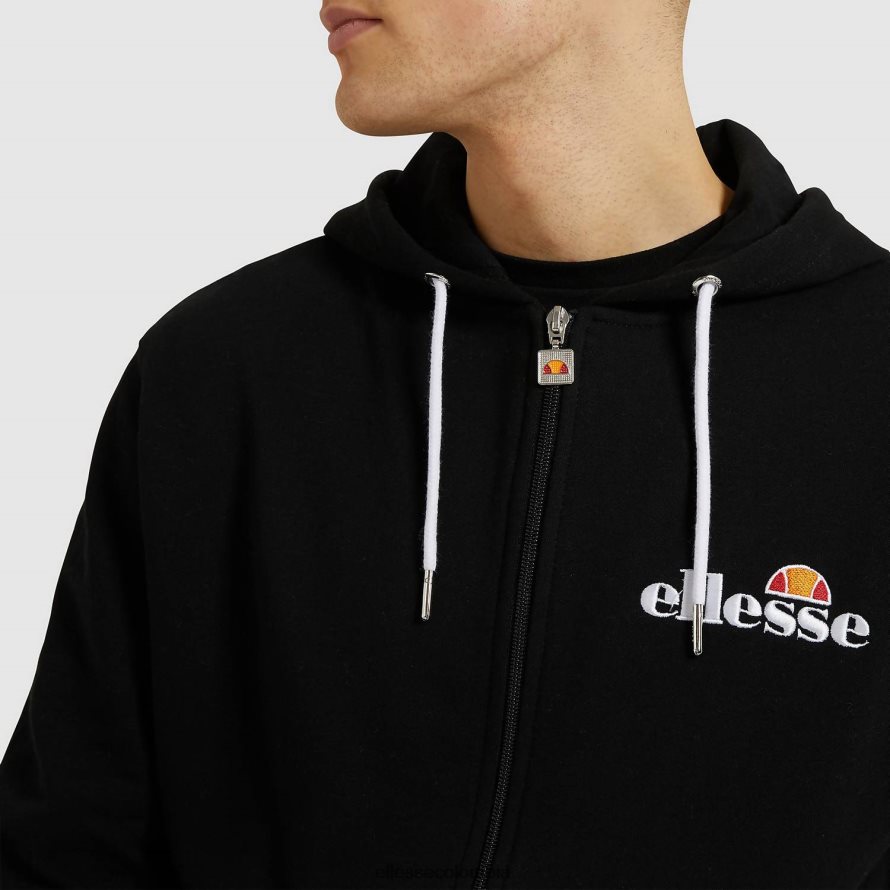 ropa negro hombres Ellesse sudadera con capucha briero 00TXB315