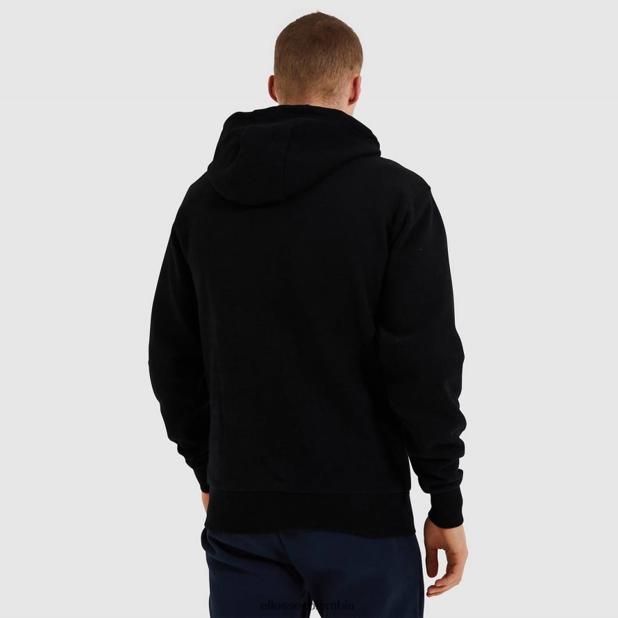 ropa negro hombres Ellesse sudadera con capucha sl gottero oh 00TXB296