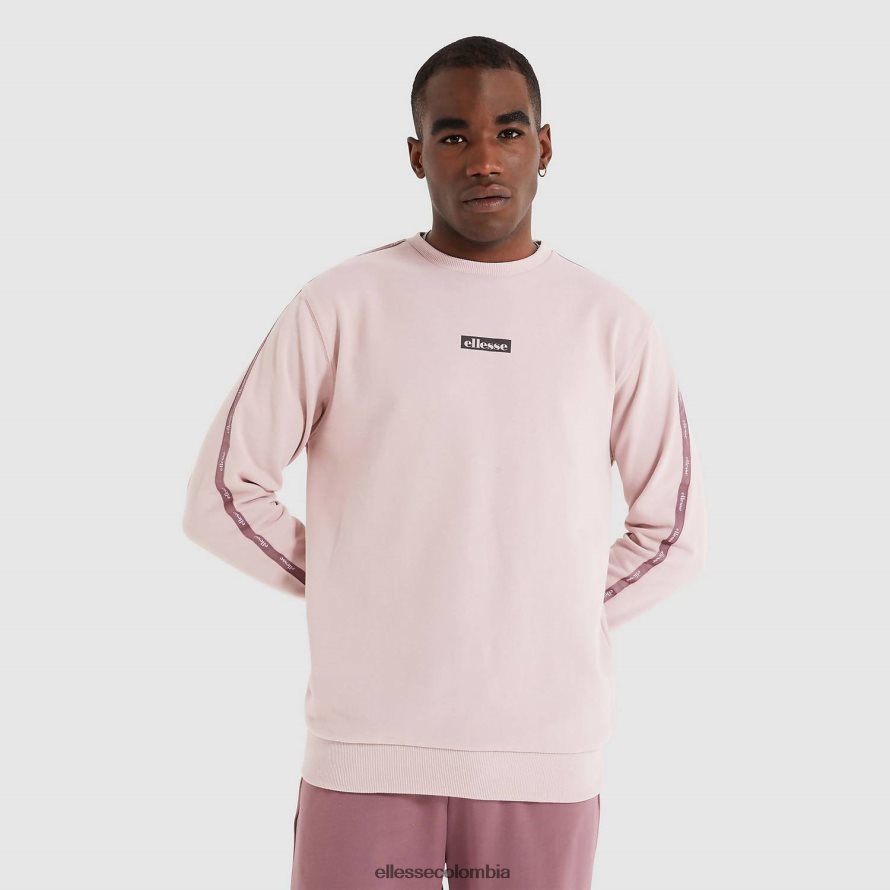 ropa Rosa claro hombres Ellesse sudadera con capucha 00TXB471