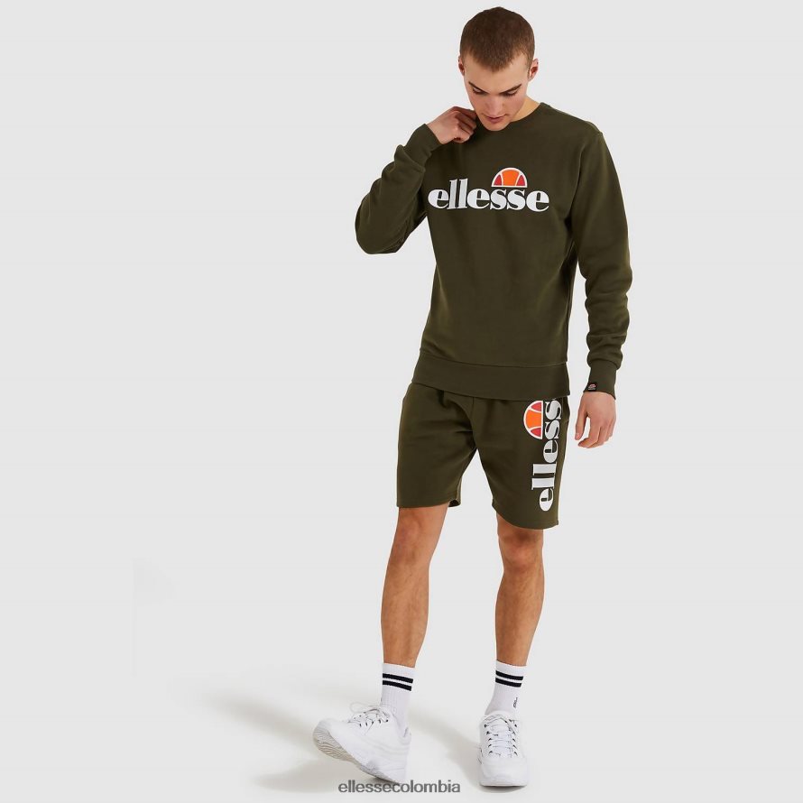 ropa caqui hombres Ellesse sudadera sl succiso 00TXB291