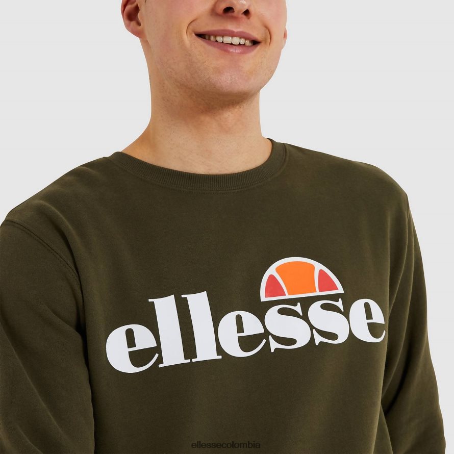 ropa caqui hombres Ellesse sudadera sl succiso 00TXB291