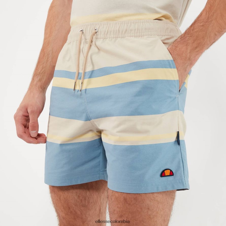 ropa beige/azul hombres Ellesse bañador theroso 00TXB444
